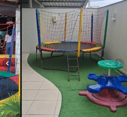 Cama elástica pequena — 2,44 m — foto 1