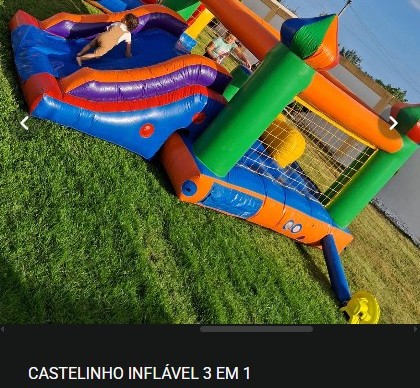 Castelinho inflável 3 em 1 — foto 1