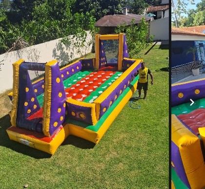 Futebol de sabão 4 × 8 m — foto 1