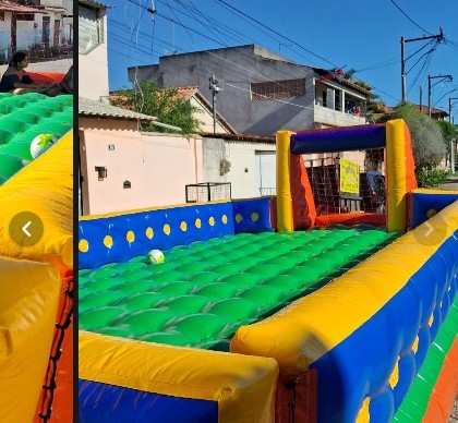 Futebol de sabão 10 × 5 m — foto 1