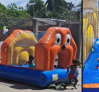 Casinha de bolinhas inflável — foto 1